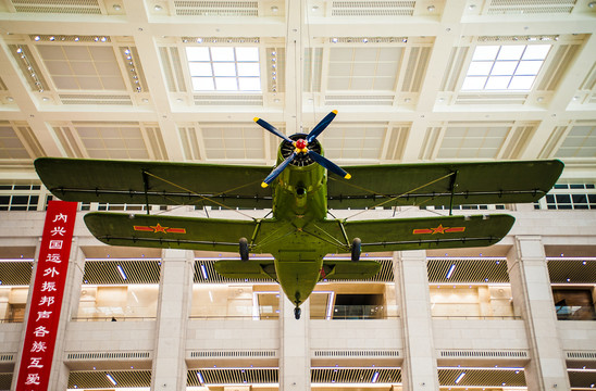 北京军事博物馆展品飞机