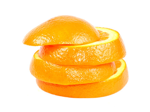 橙子切片图