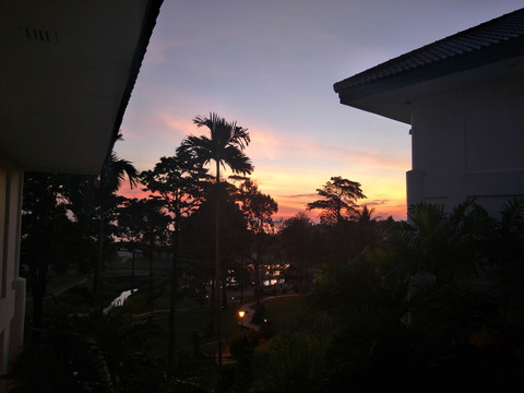 巴淡岛的清晨