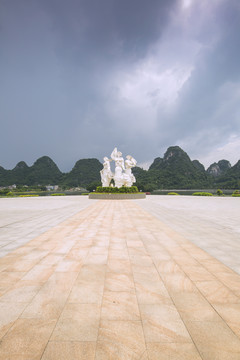 云浮蟠龙天湖景区