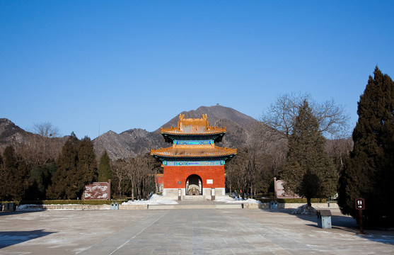 北京十三陵明昭陵