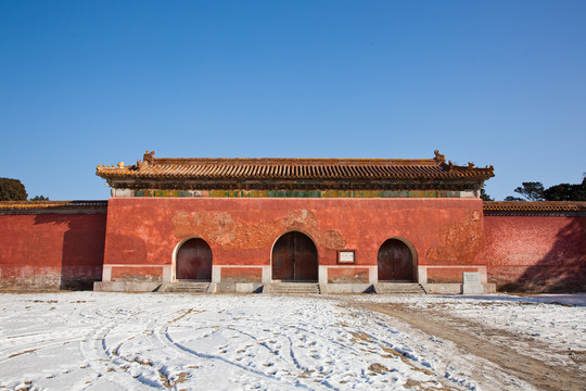 北京十三陵明永陵