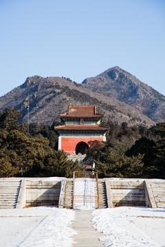 北京十三陵明永陵