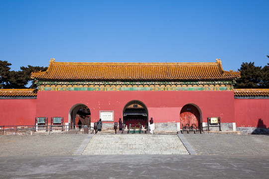 北京十三陵明长陵