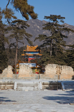 北京明十三陵庆陵