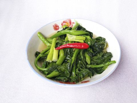 清炒菜薹