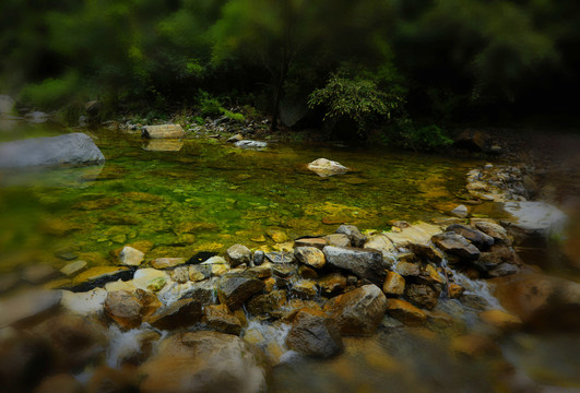 云台山泉瀑峡