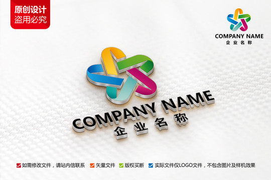 文化教育标志J字母LOGO