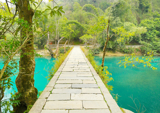 贵州荔波小七孔景区