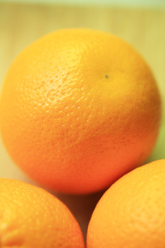新鲜的脐橙