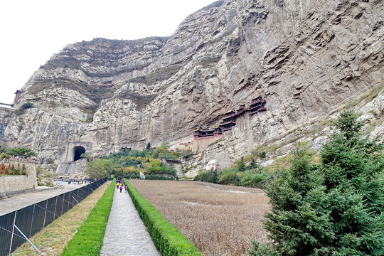 悬空寺景区