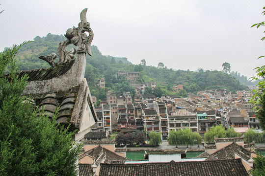 湖南桃花源风景区风光