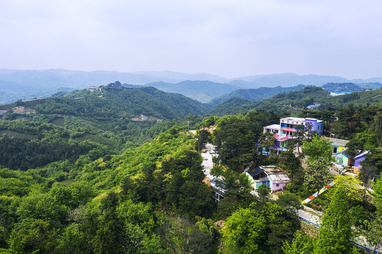 美丽乡村集云村一角