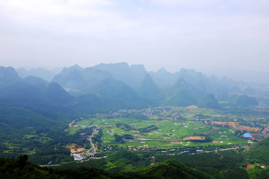 桂林山区景色