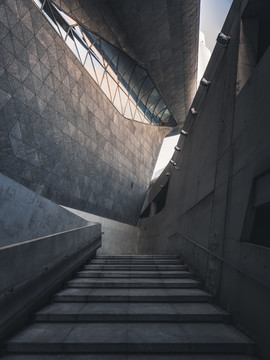 广州大剧院城市风光建筑摄影