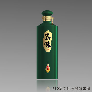 绿色酒瓶