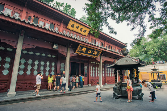 灵隐寺济公殿