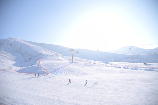 中国新疆阿勒泰将军山滑雪场
