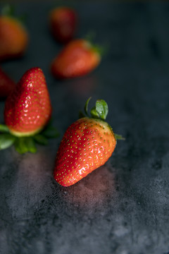 新鲜美味的草莓