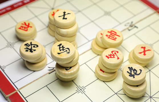 木质象棋棋子