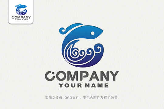 鱼馆logo