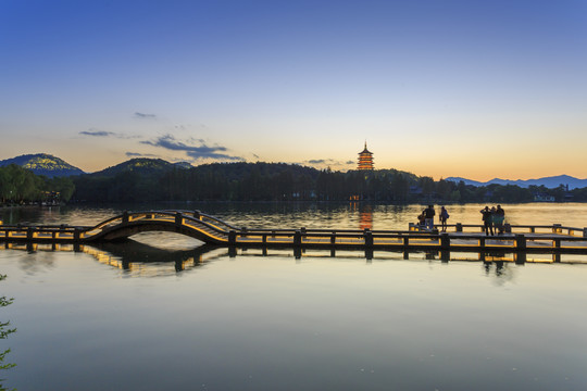 杭州西湖风景