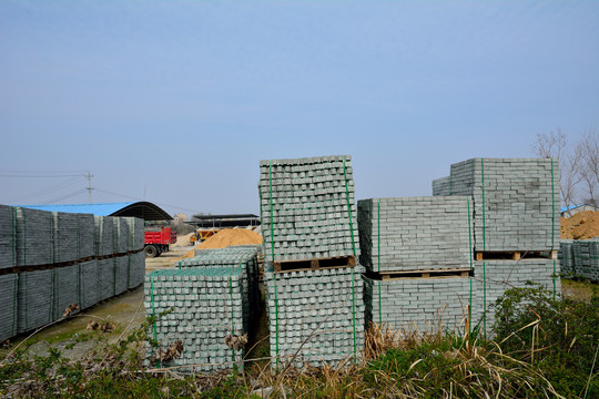 植草砖生产