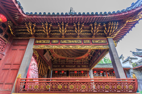 宁波古代戏台