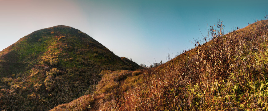 山坡荒山丘陵高清图