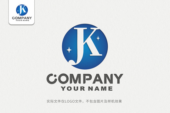 字母JK标志KJ