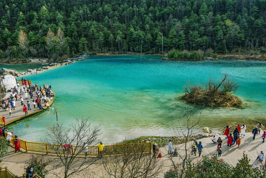 丽江蓝月湖