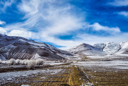 西藏冬季