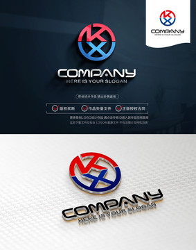 KXLOGO设计KX标志