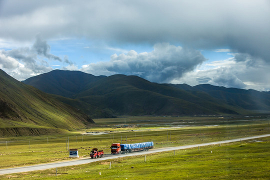 中国西藏青藏高原风光