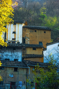 中国皖南山区自然风光和古村落