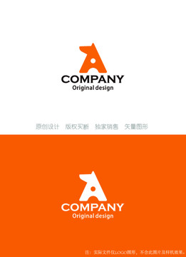 A字母logo设计