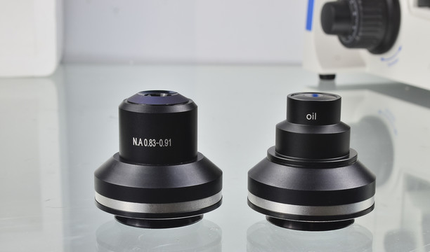 显微镜聚光镜科学实验仪器