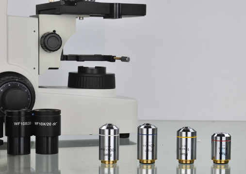 显微镜物镜科学实验仪器