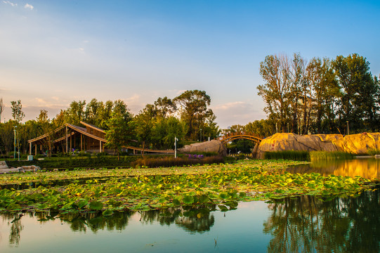 北京世园会园区风景