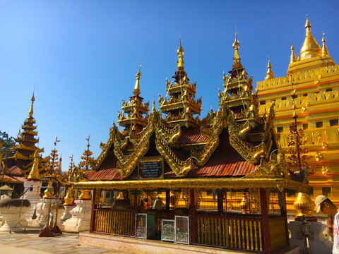 缅甸佛塔寺庙