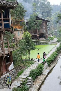 大利侗寨自然景观