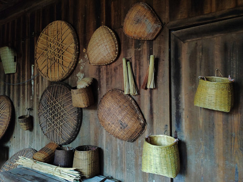 农家竹编器具