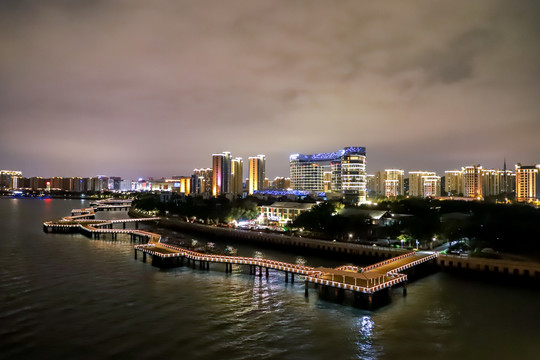 厦门五缘湾夜景