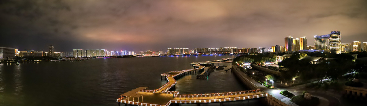 厦门五缘湾夜景