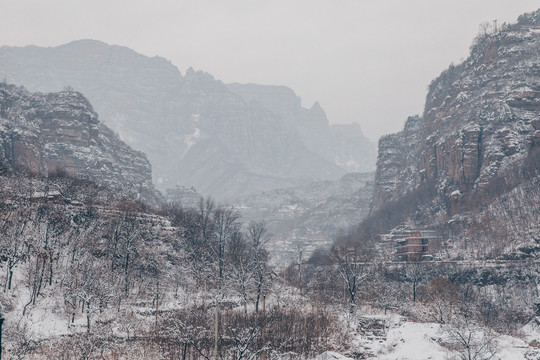 太行雪景