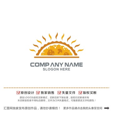 披萨西餐logo