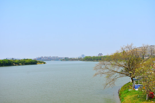 湖边风景