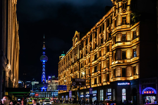 上海南京路夜景