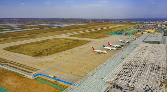 山西运城国际机场扩建工程开工建