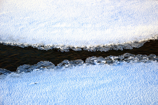 冰冻河流
